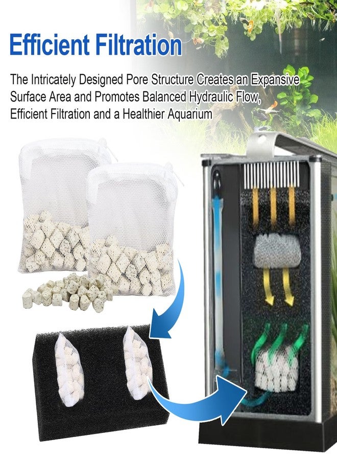 Antrys 2.1oz Biomax Filter Media Kit Compatible with Fluval SPEC Aquariums, A1378 Bio Filter Media-Provides Stage Three Biological Filtration for Fish Tank Water Clarity, Replacement Fluval SPEC Biomax-3Pack - Image 5